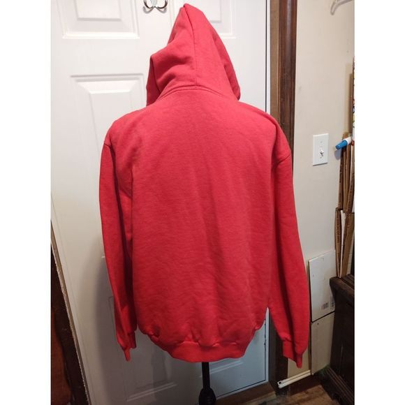 Kowabunga Music Red Vintage Hoodie Men's Size Small - Picture 4 of 5